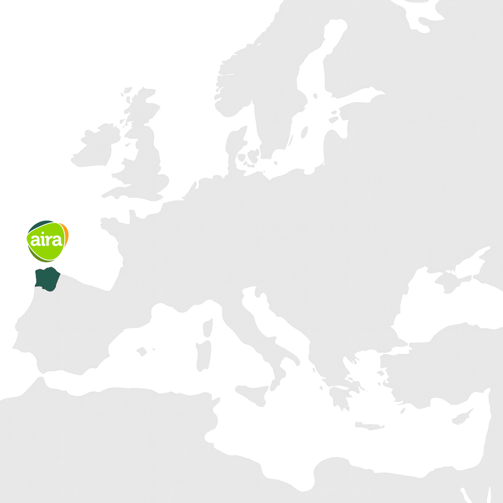 Map Europa-Galicia-Aira Map Europa-Galicia-Aira