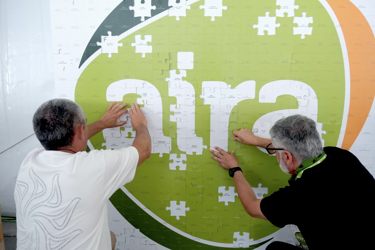Acción durante el Encuentro de Empleados AIRA